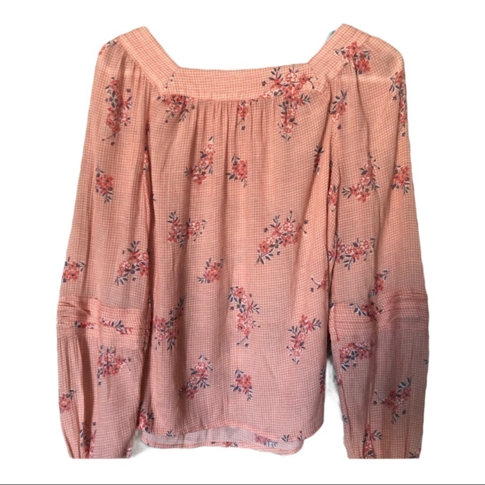women’s peach blouse Lauren Conrad size XS